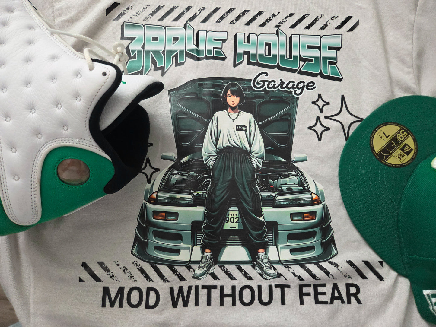 Good Green Skyline Tee